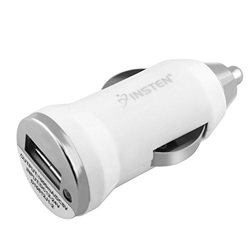 Generic Car Charger for with iPhone 5 - Non-Retail Packaging - White