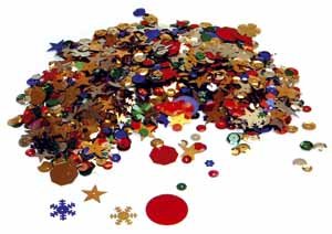 85G MIXED SEQUINS M6