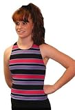Danskin Shock Stripe Racer Back Tank