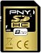  : PNY Secure Digital (SDHC) Card 8GB High Capacity Speicherkarte (original Handelsverpackung)