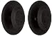 Saint-Gaudens 8300-PRIV.DB Salerno Oval Interior Privacy Knob, Dark Bronze
