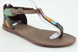 Diba Womens Jelly Bean Sandal,Cocoa,8 M US