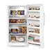 Amana Deepfreeze: AQF1613TEW 15.8 cu. ft. Upright Freezer with 3 Wire Removable Shelves, 5 Door Shel