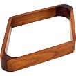 Trademark Nine Ball Billiard Rack with Oak Finish