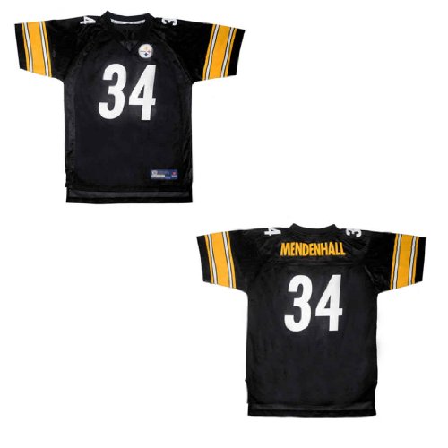 NFL Pittsburgh Steelers Mendenhall #34 Boys Athletic Short Sleeve Jersey Shirt