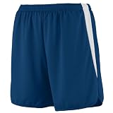 Augusta Sportswear velocity track short - NAVY WHITE - XXX-Large
