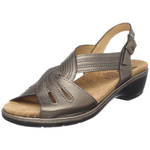 Spring Step Women's Precious Back-Strap Sandal,Bronze,42 EU/10.5 - 11 M US