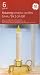 Flickering Window Candles 9.4 in Tall
