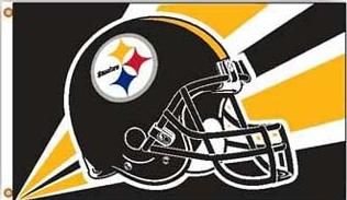 E24B PITTSBURGH STEELERS 3'x5' Heavy Duty Flag