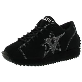 VOLATILE Star Struck Womens Wedge Platform Shoes Sneakers Black