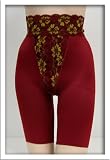 Venus Red Satin Seamless Long Girdle Shaper #4184 S