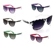 Vintage Buffalo Checker Wayfarer Style Sunglasses with FREE Eyewear Holder