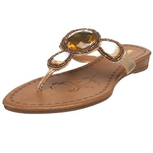 Buy Wanted Ladies Peace Thong Sandal