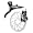 Avid Elixir R X.7 160mm Left/Front Disc Brake (Grey)