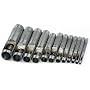 Heavy-Duty 12-Piece Hollow Punch Set - Metal, Wood, Leather, Plastic