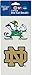 WinCraft Notre Dame Fighting Irish Set of 2 Die Cut Decals