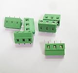 E-Simpo(R) 50*7.5mm ピッチ, 2P 3P ビス式 PCB リード線端子, 銅, PCBスクリューターミナルブロック, 300V10A (3P)