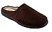 J. Fiallo Mens New Terry, Plush and Relaxing Slip-on Clog Slippers In 3 Cool Two Tone Colors