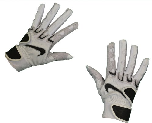 Nike Adult Fluse Elite Bating Gloves White