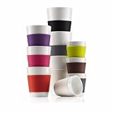 Bodum Canteen Mug, Double Wall, Medium, 0.2 l, 6 oz, Black