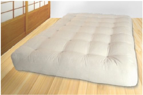 100% Cotton 8" Futon Mattress (Full Size)