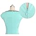 FIODAY New Fashion Bodycon Pencil Business Work Button Midi Tank Dress