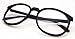 FancyG® Retro Vintage Inspired Classic Nerd Round Clear Lens Glasses Eyewear