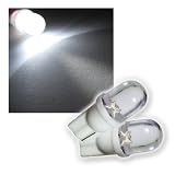 1 Paar LED Standlichtbirnen XENON-WEISS T10 10mm
