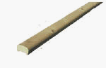 BW CREATIVE WOOD IND INTL AT2131SO8A 2x2x96 Bottom Railing