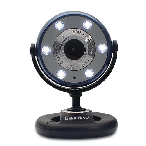 Quick 1.3MP WebCam with Night Vision (Blue)