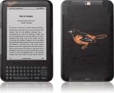 Baltimore Orioles - Solid Distressed Amazon Kindle 3 Protective Skin Cover