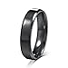 Areke 6mm Titanium Mens Wedding Band Rings,Women Matte Polished Engagement Finger Ring Size 6-14 Set of 3 Item Length 6.5