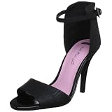 Skin Red King Ankle Strap Heels