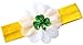 Funny Girl St. Patrick's Day Shamrock Baby Headband - Irish Pride Baby Headband