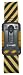 Pacsafe Strapsafe 100 Anti-Theft Tsa Luggage Strap With Indicator, Yellow/Black