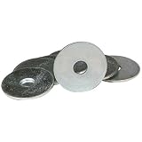 Hillman Fender Washers, Zinc, 1/4 X 1-1/2 In., Pkg-100