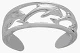 Genuine Sterling Silver Dolphin Toe Ring