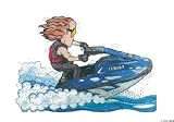 YAMAHA JETSKI KOOLART image CERAMIC MUG 1272  from The Moneyman