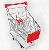 (High quality Mini-supermarket trolley)RED Fashionable Universal Cell Phone / Camera / PDA / MP3 MP4 / Electronics / Card Holder / Cradle / Mount / Mini-supermarket trolley Stand Display