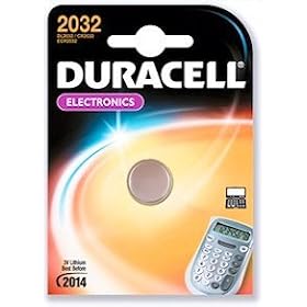 Duracell CR2032 3v lithium coin cell