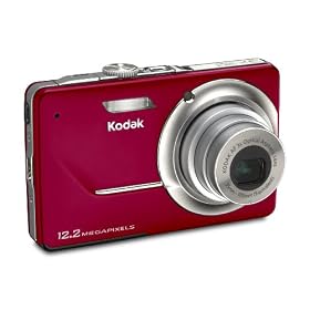 Kodak Easyshare M341 12.2MP Digital Camera with 3x Optical Zoom and 2.7-inch LCD (Red)