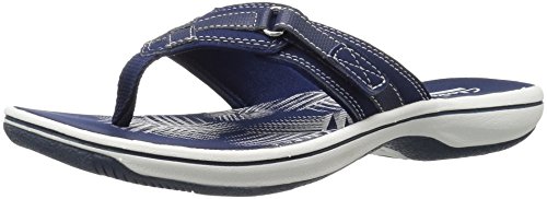 Clarks Women's Breeze Sea Flips- Lavender Nubuck