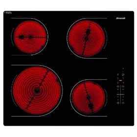 Brandt - TV1020B - Table de Cuisson Vitroc�ramique - 58 cm - Noir