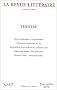 La Revue litt�raire, N� 47, Juin-juillet : Th��tre