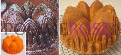 LOT OF 100 BUNDT PANS MOLDS - Polymerose Silicone Bundt Molds Pans