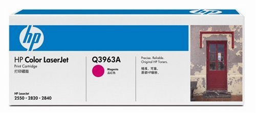 Electronics: HP Q3963A Magenta Print Cartridge with Smart Printing Technology Color LaserJet 2550 Series