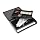 MMF Industries Steelmaster Slim Security Case with Keyed Lock, 2.38 x 8.5 x 8.5 Inches, Charcoal Grey (2217004G2)