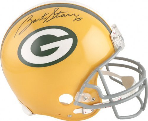 Bart Starr Autographed Pro-Line Helmet | Details: Green Bay Packers, Authentic Riddell Helmet