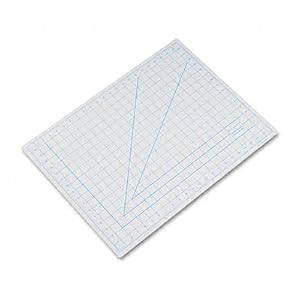 X-ACTO-Self-Healing-Cutting-Mat-with-Non-Stick-Bottom-Gray-One-Inch-Grid-18-x-24-Inches-X7762-