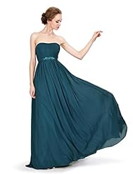 A-line Pleated Chiffon Evening Dress/Homecoming Dress/Bridesmaid Dress/Prom Dress/Wedding Party Dress 